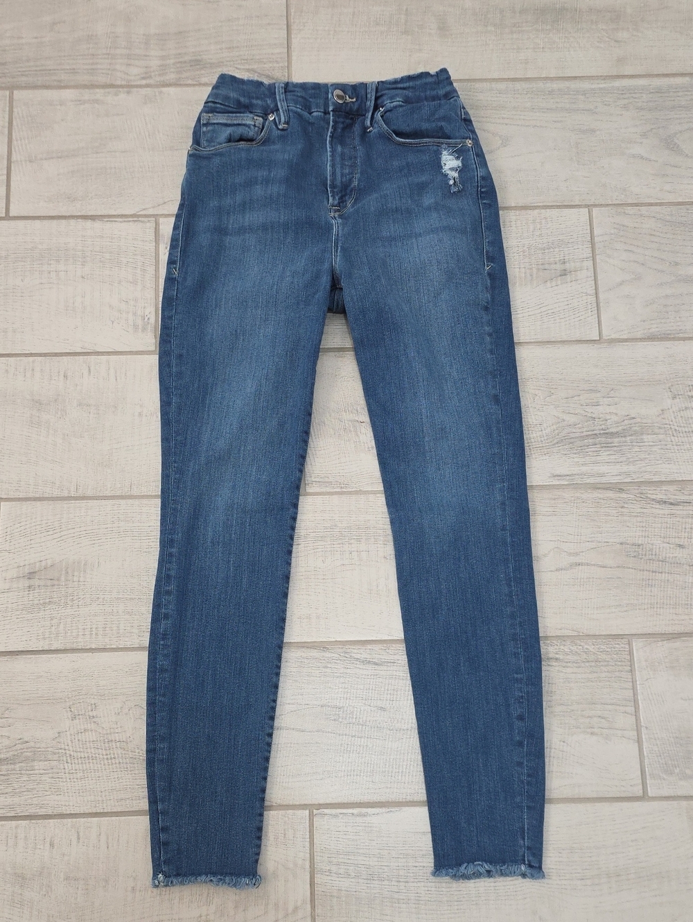 Good American Jeans Women's Size 6 Good Waist Skinny Stretch High Waist